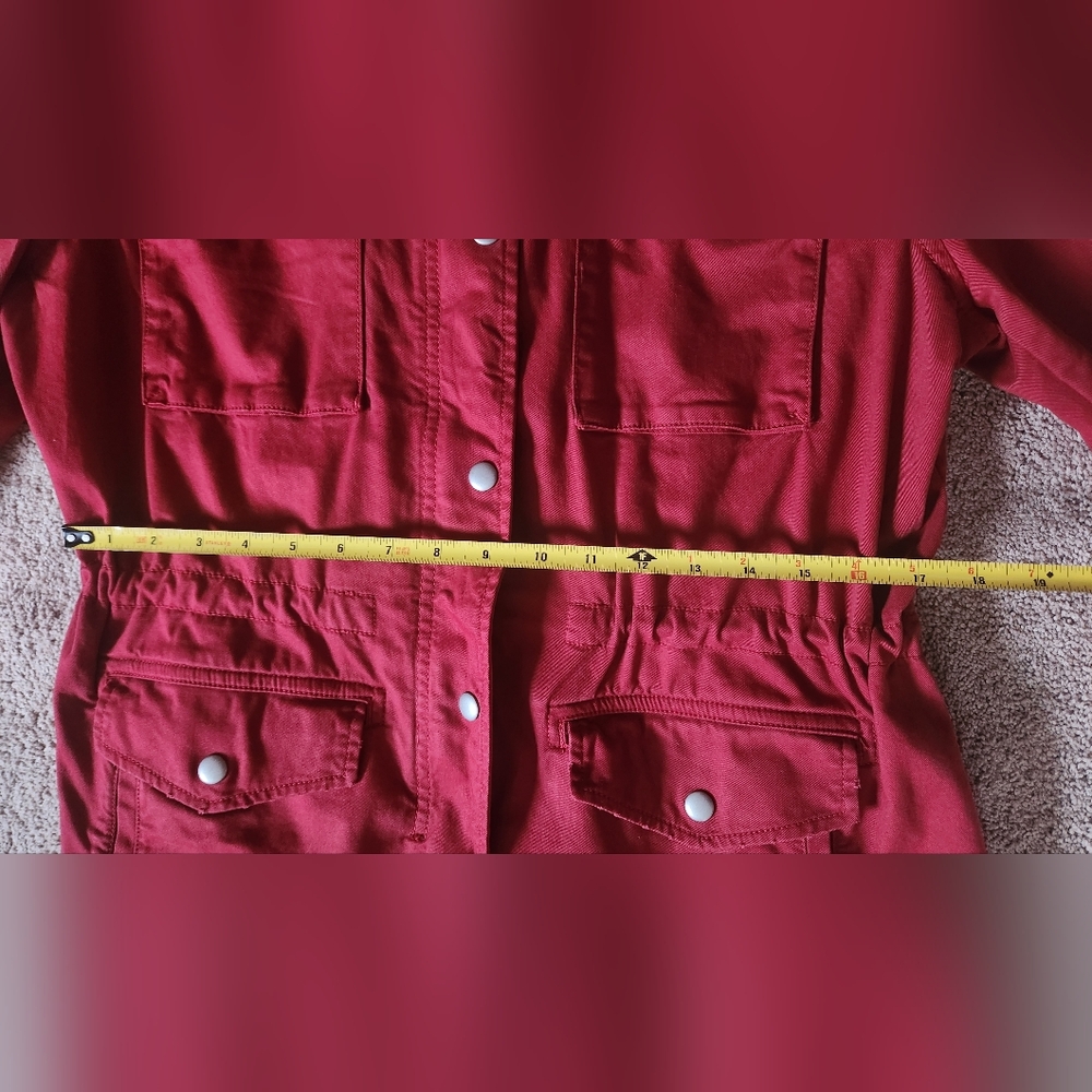 Gap Military Style Canvas Jacket - image 8